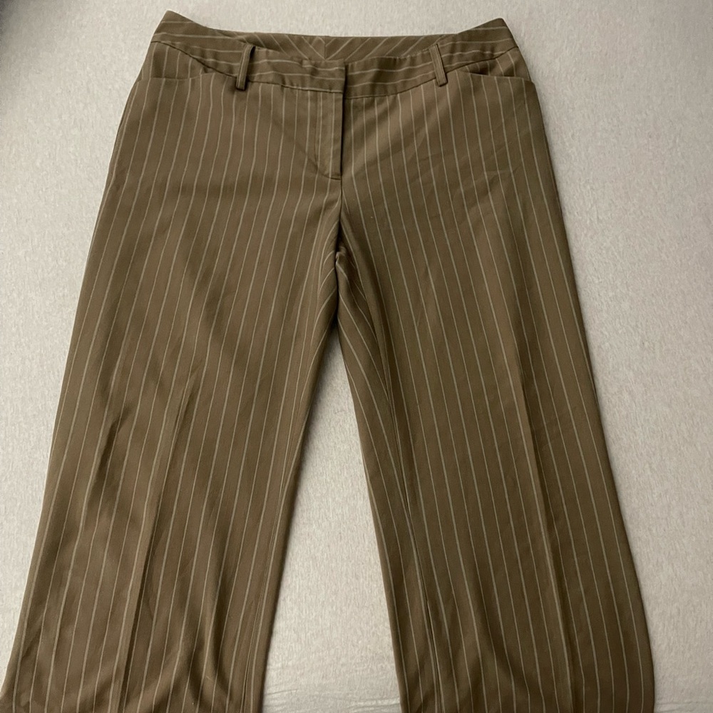 AB Studio Low Rise Striped Trousers